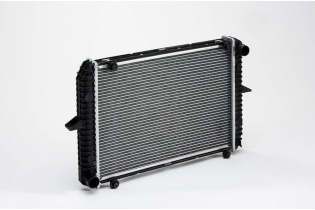 Радиатор охлаждения 2-х рядный ГАЗель 3302, 2705 с 01.01.99 г.в. алюминиевый паяный G-part