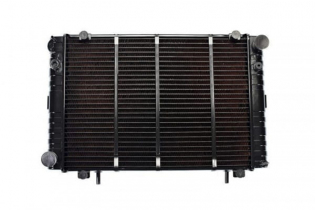 Радиатор охлаждения 1-рядный ГАЗель 3302, 2705 (пласт. бачок) ЗМЗ-405